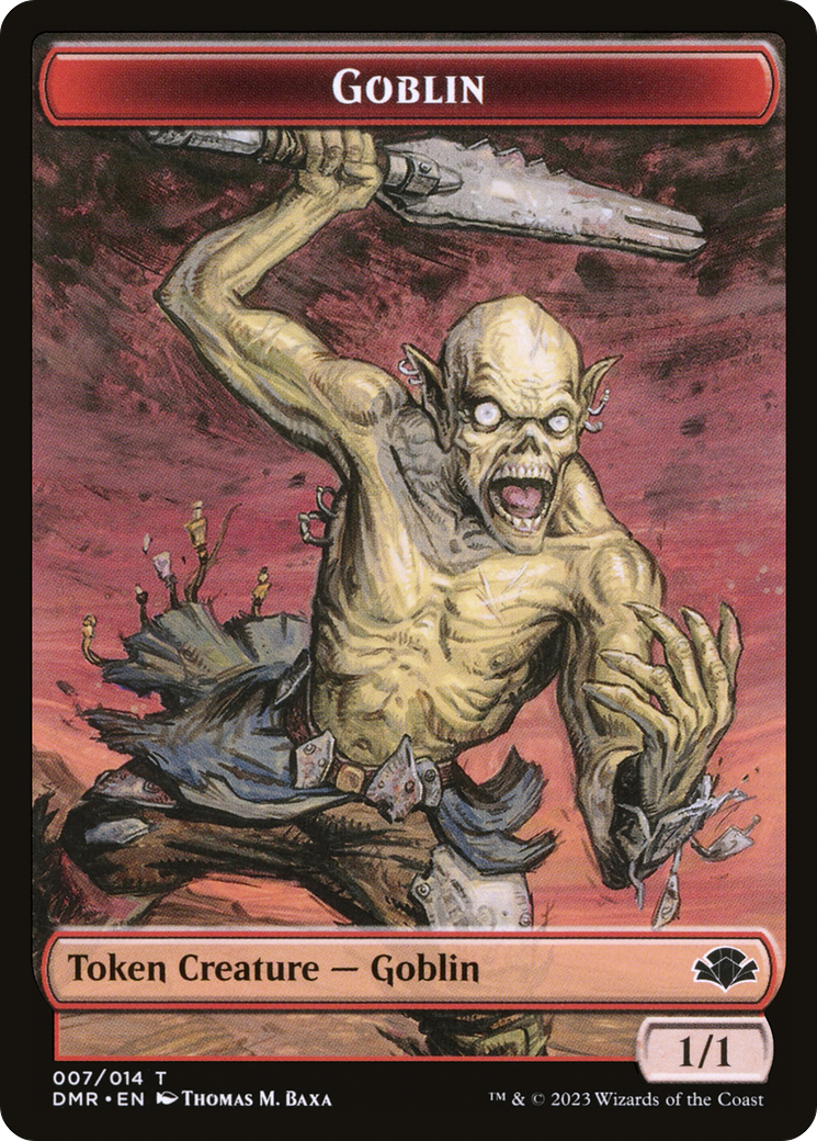 Goblin (TDMR-007) [Dominaria Remastered Tokens]