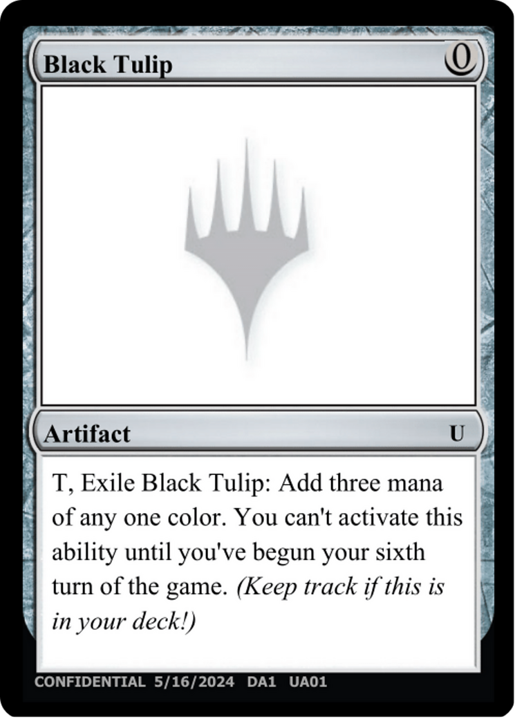 Black Tulip (UNK-UA01A) [Unknown Event]