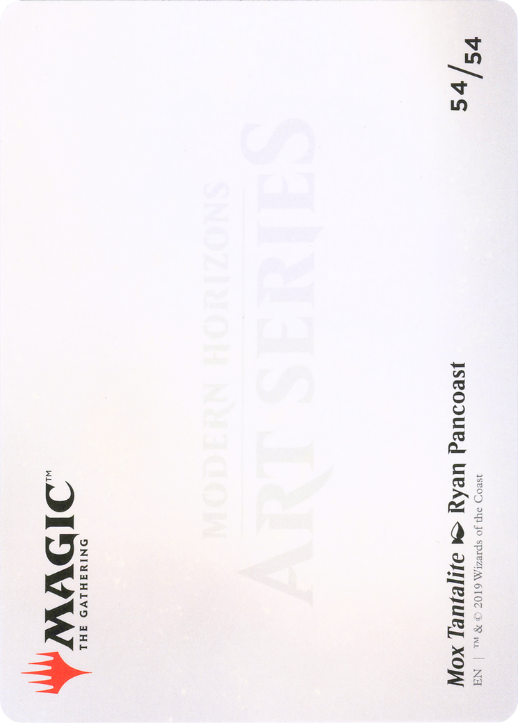 Mox Tantalite // Mox Tantalite (AMH1-054) (Borderless) [Modern Horizons Art Series]