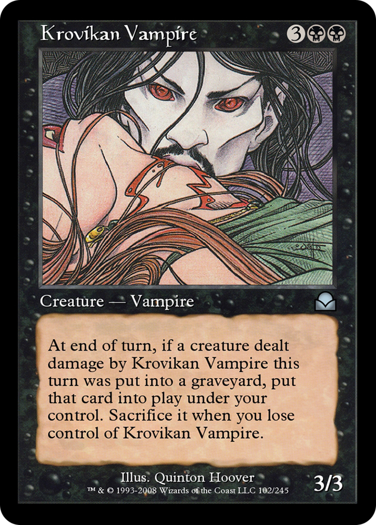 Krovikan Vampire (ME2-102) [Masters Edition II]
