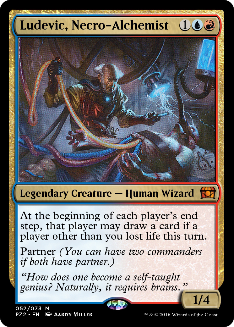 Ludevic, Necro-Alchemist (PZ2-052) [Treasure Chest] Foil