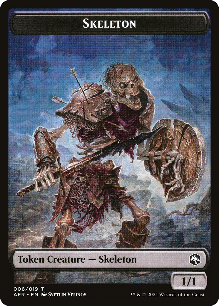 Skeleton (TAFR-006) [Adventures in the Forgotten Realms Tokens]