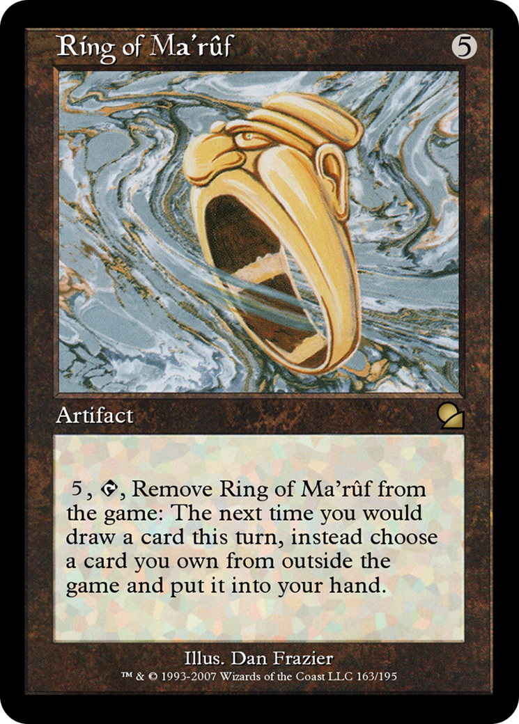 Ring of Ma'rûf (ME1-163) [Masters Edition] Foil