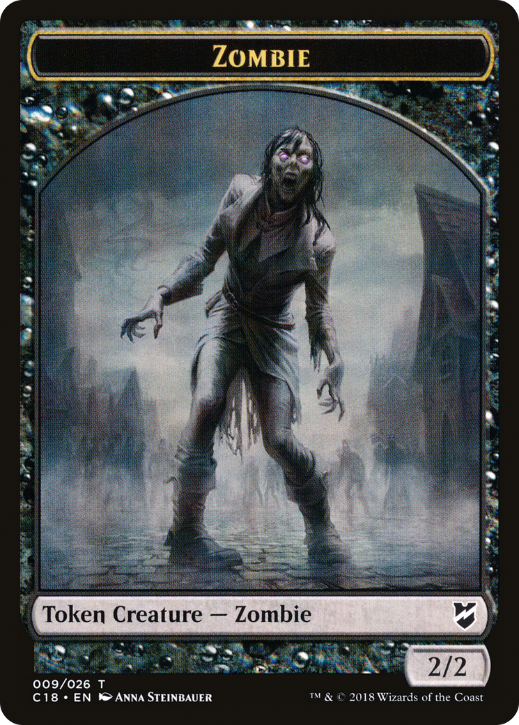 Zombie (TC18-009) [Commander 2018 Tokens]