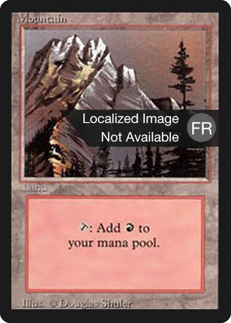 Mountain (A) (FBB-290) [Foreign Black Border]