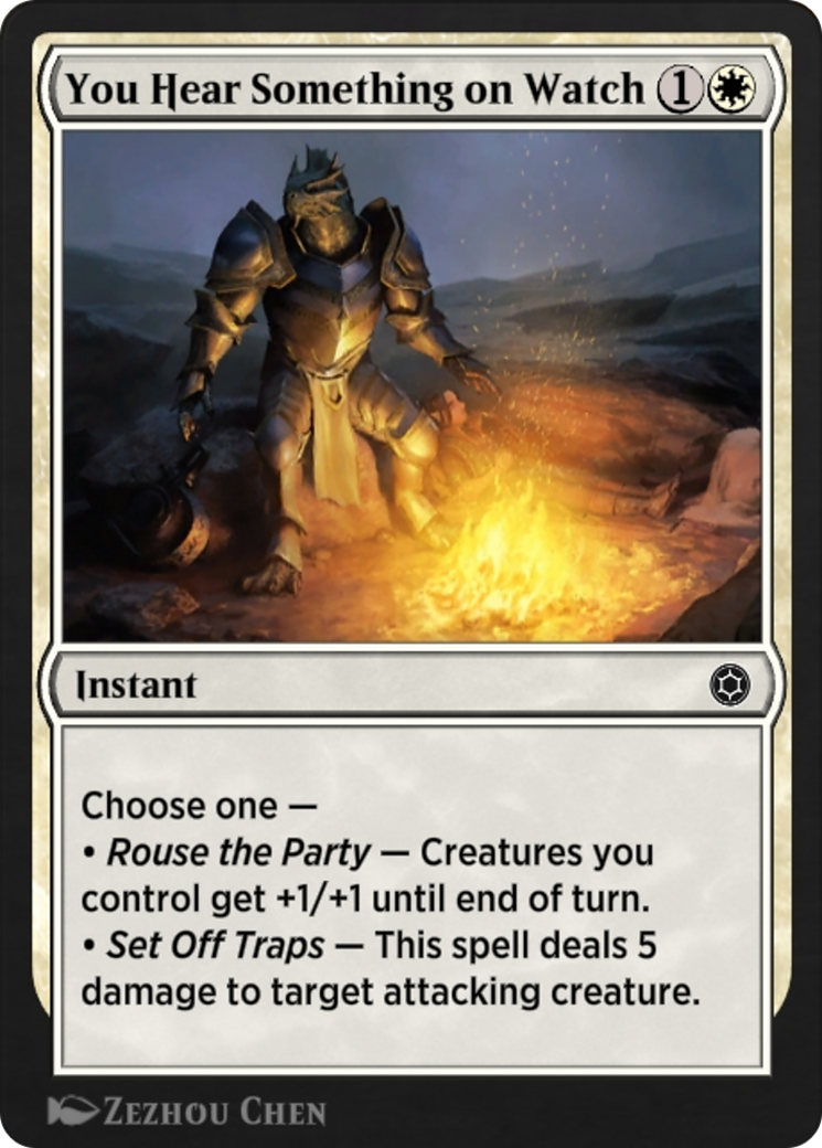You Hear Something on Watch (HBG-106) [Alchemy Horizons: Baldur's Gate]