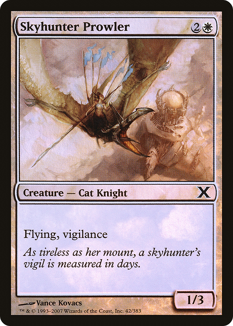 Skyhunter Prowler (10E-42★) [Tenth Edition] Foil