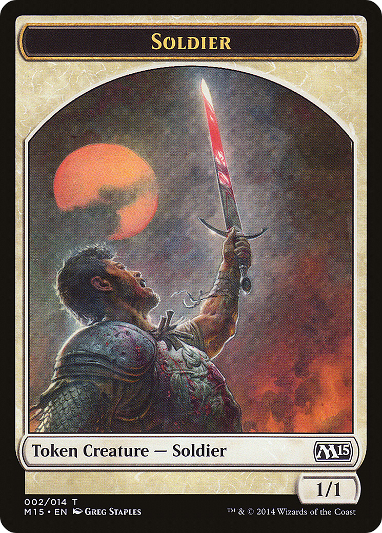 Soldier Token (M15-002) [Magic 2015 Tokens]