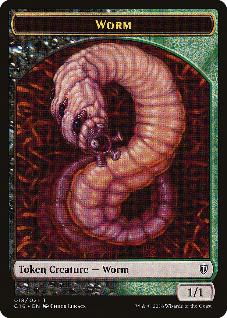 Worm (TC16-018) [Commander 2016 Tokens]