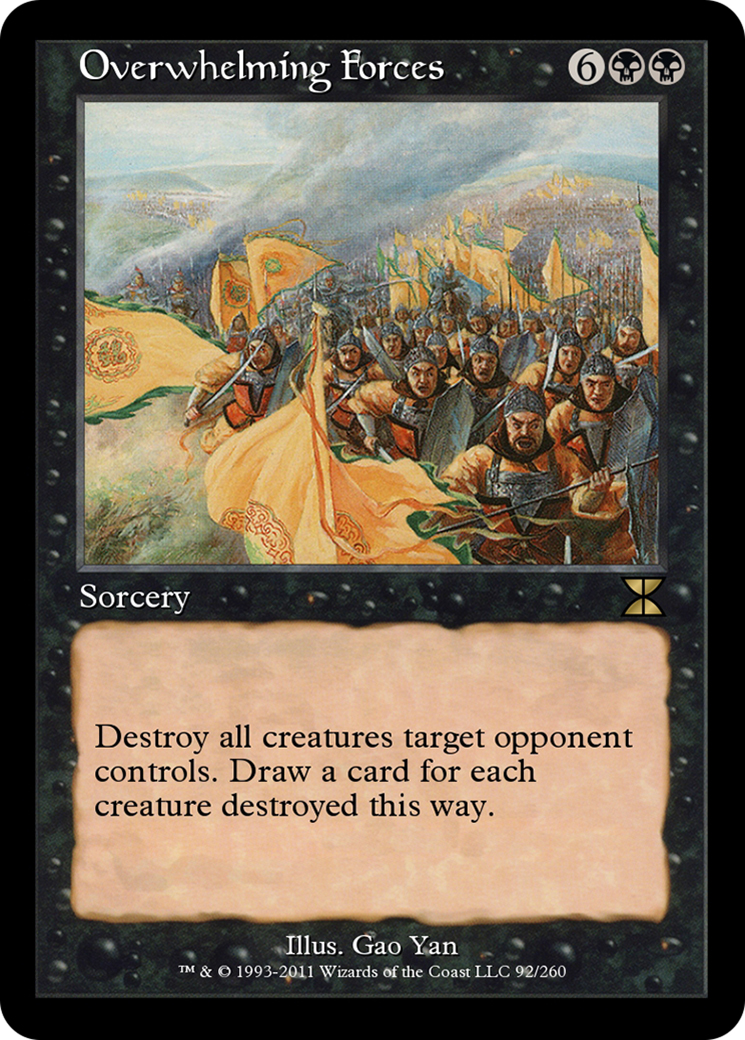 Overwhelming Forces (ME4-092) [Masters Edition IV]
