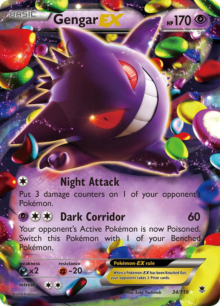 Ectoplasma EX (34/119) [XY : Forces Fantômes]