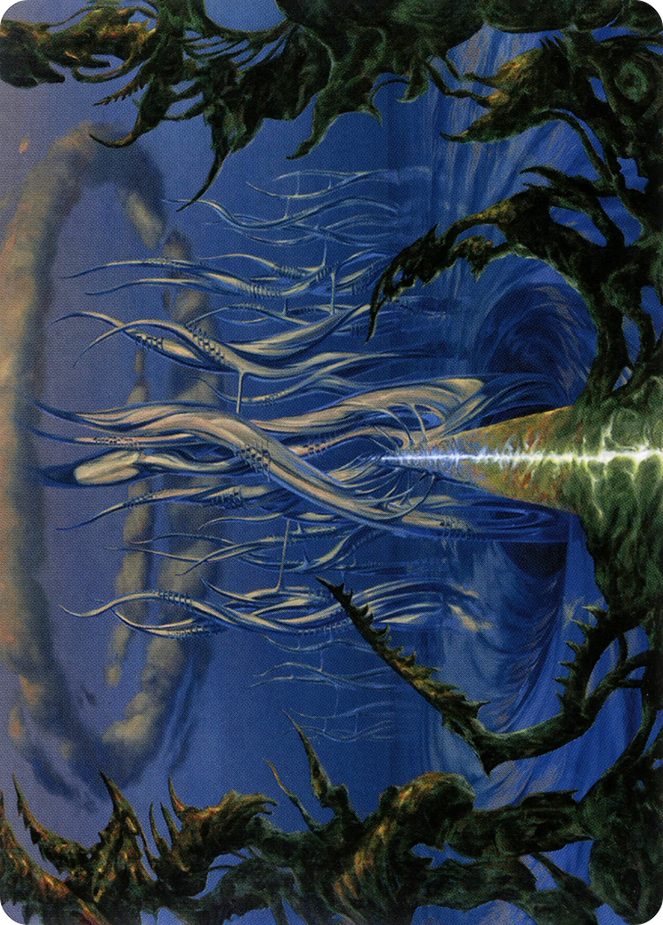 Tanglepool Bridge // Tanglepool Bridge (AMH2-080) (Borderless) [Modern Horizons 2 Art Series] Foil