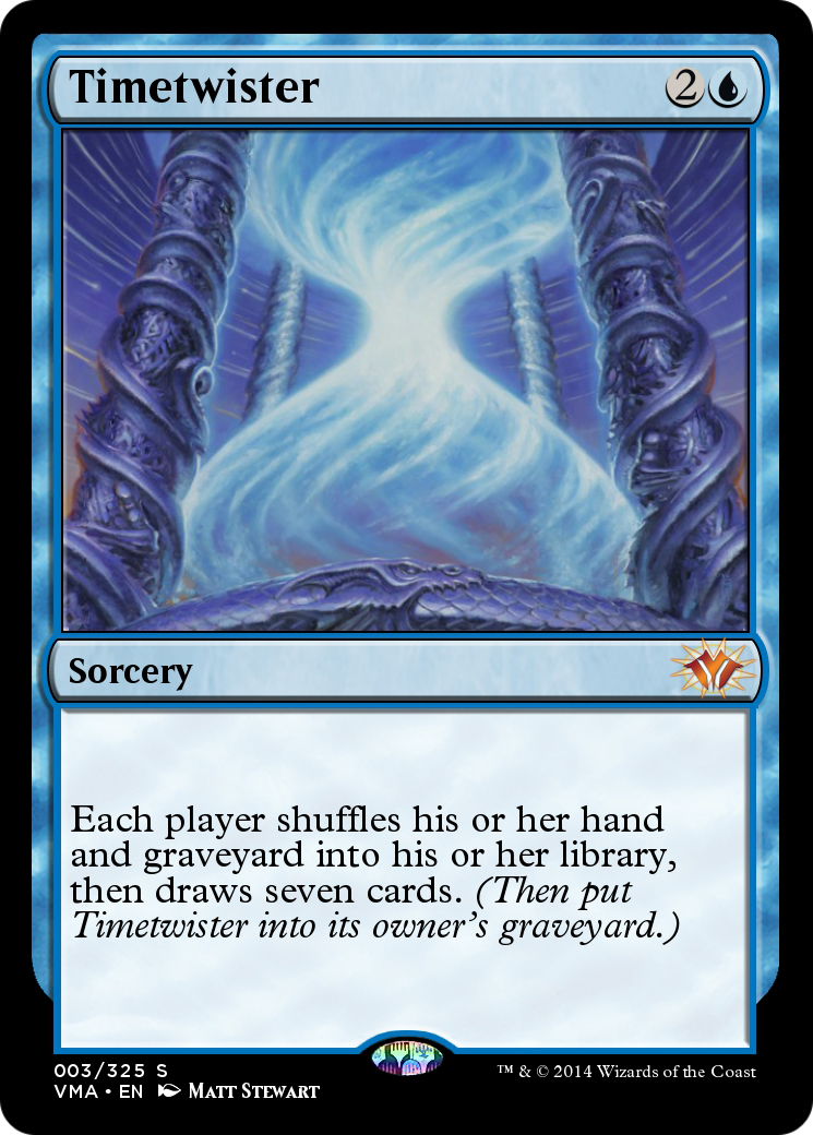 Timetwister (VMA-003) [Vintage Masters] Foil