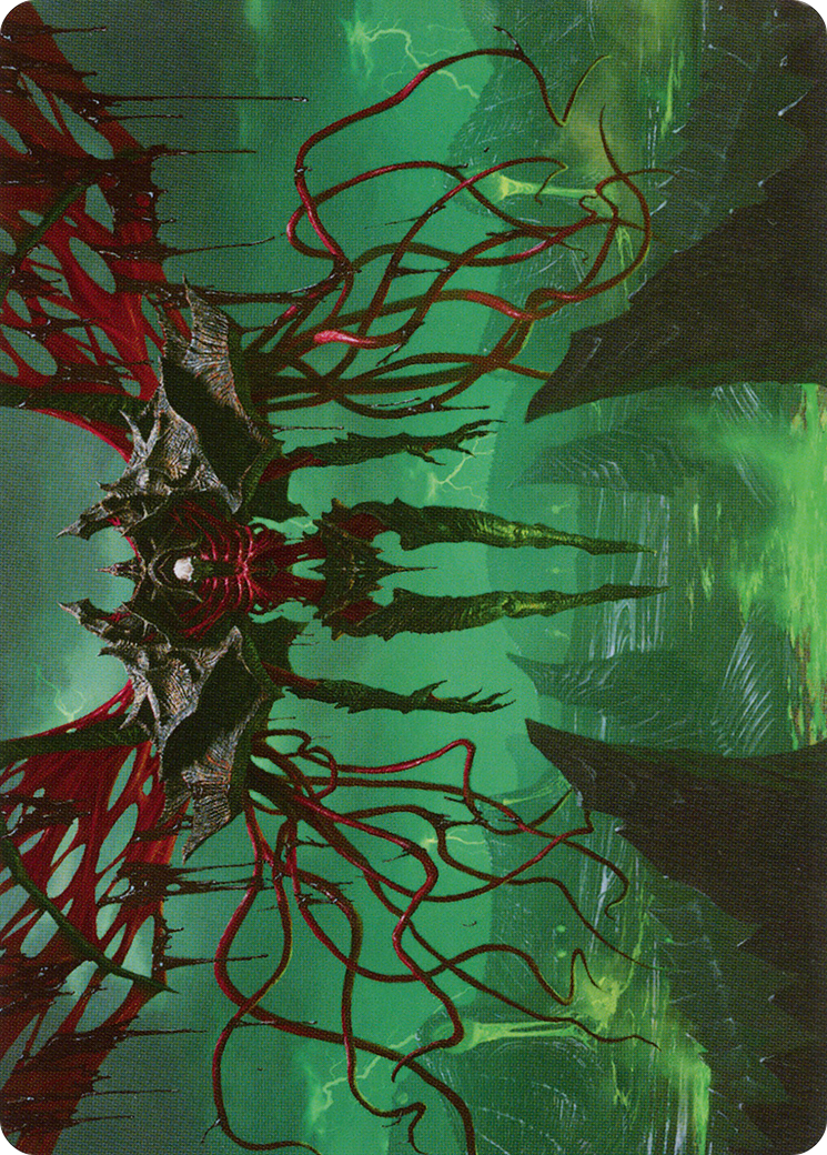 Archfiend of the Dross // Archfiend of the Dross (AONE-018) (Borderless) [Phyrexia: All Will Be One Art Series]