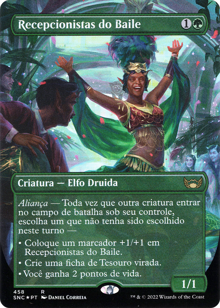 Gala Greeters (Portuguese) (UMP-458) (Borderless) [Streets of New Capenna] Foil