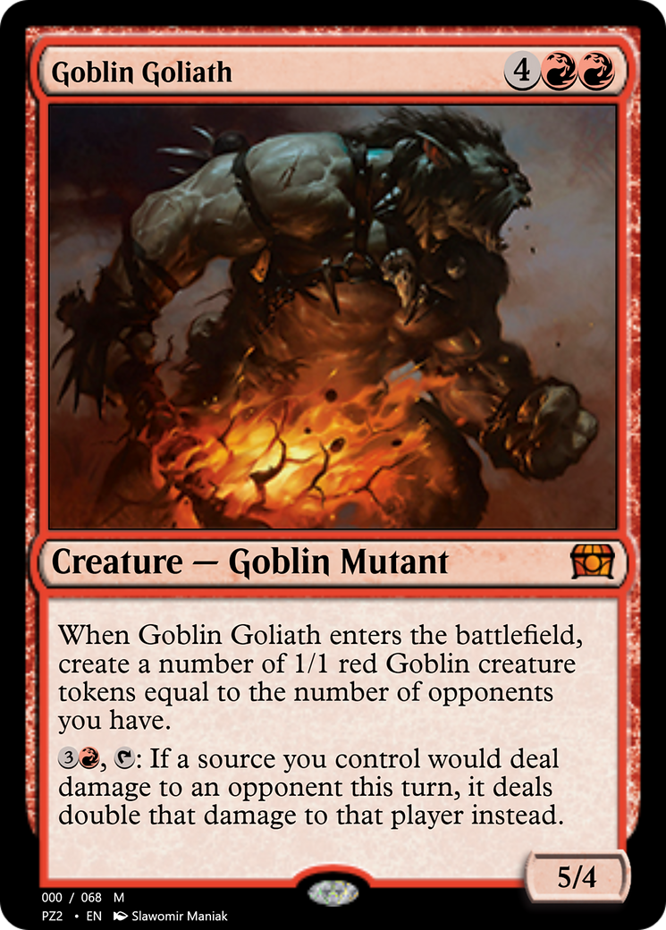 Goblin Goliath (PZ2-70783) [Treasure Chest] Foil