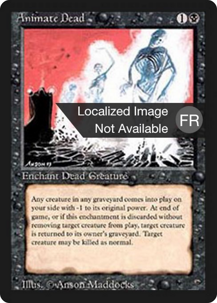 Animate Dead (FBB-093) [Foreign Black Border]