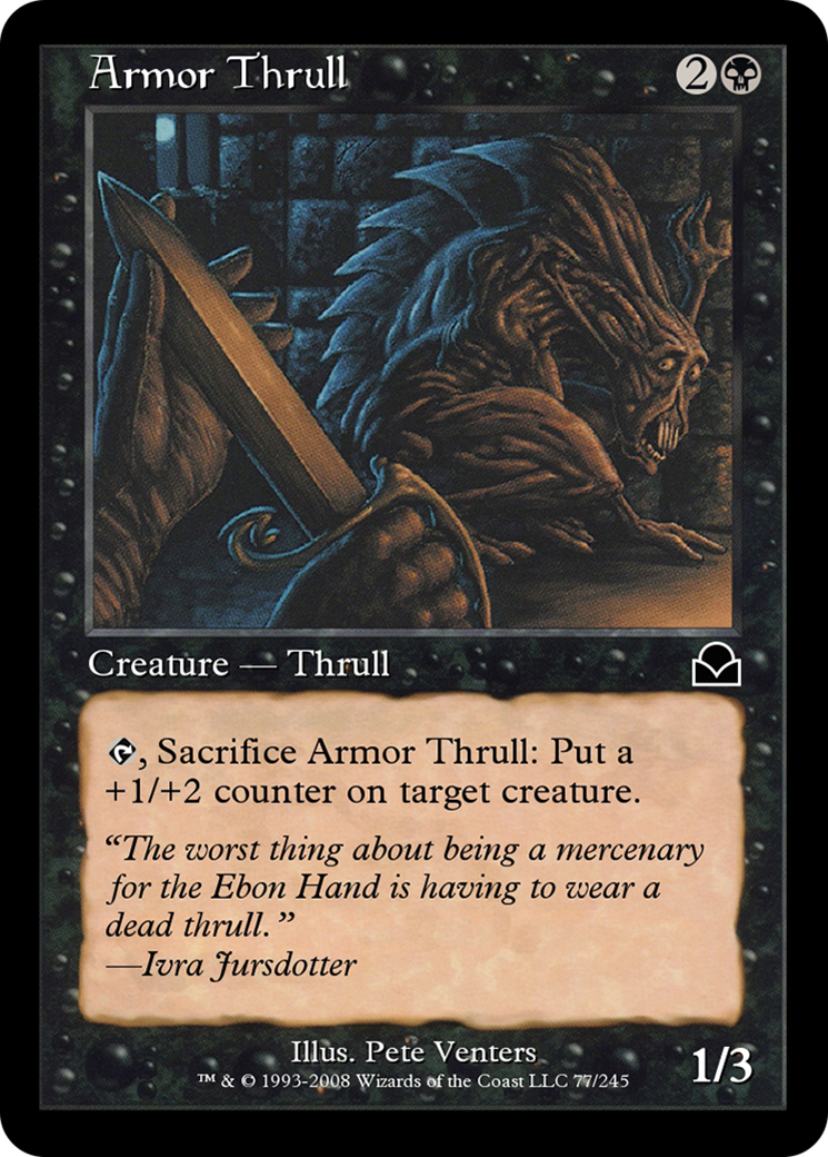 Armor Thrull (ME2-077) [Masters Edition II]
