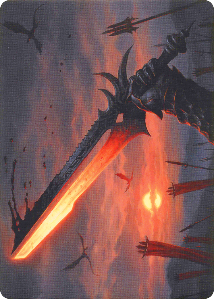 Sword of Sinew and Steel // Sword of Sinew and Steel (AMH1-047) (Borderless) [Modern Horizons Art Series]
