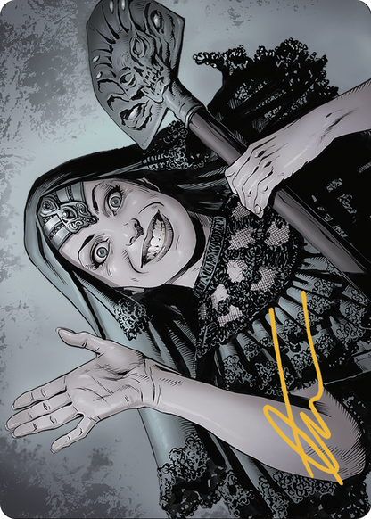 Gisa, the Hellraiser // Gisa, the Hellraiser (AOTJ-051) (Borderless) [Outlaws of Thunder Junction Art Series]