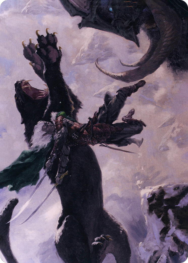 Drizzt Do'Urden // Drizzt Do'Urden (AAFR-052) (Borderless) [Adventures in the Forgotten Realms Art Series]