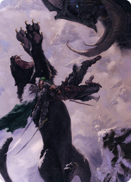 Drizzt Do'Urden // Drizzt Do'Urden (AAFR-052) (Borderless) [Adventures in the Forgotten Realms Art Series]