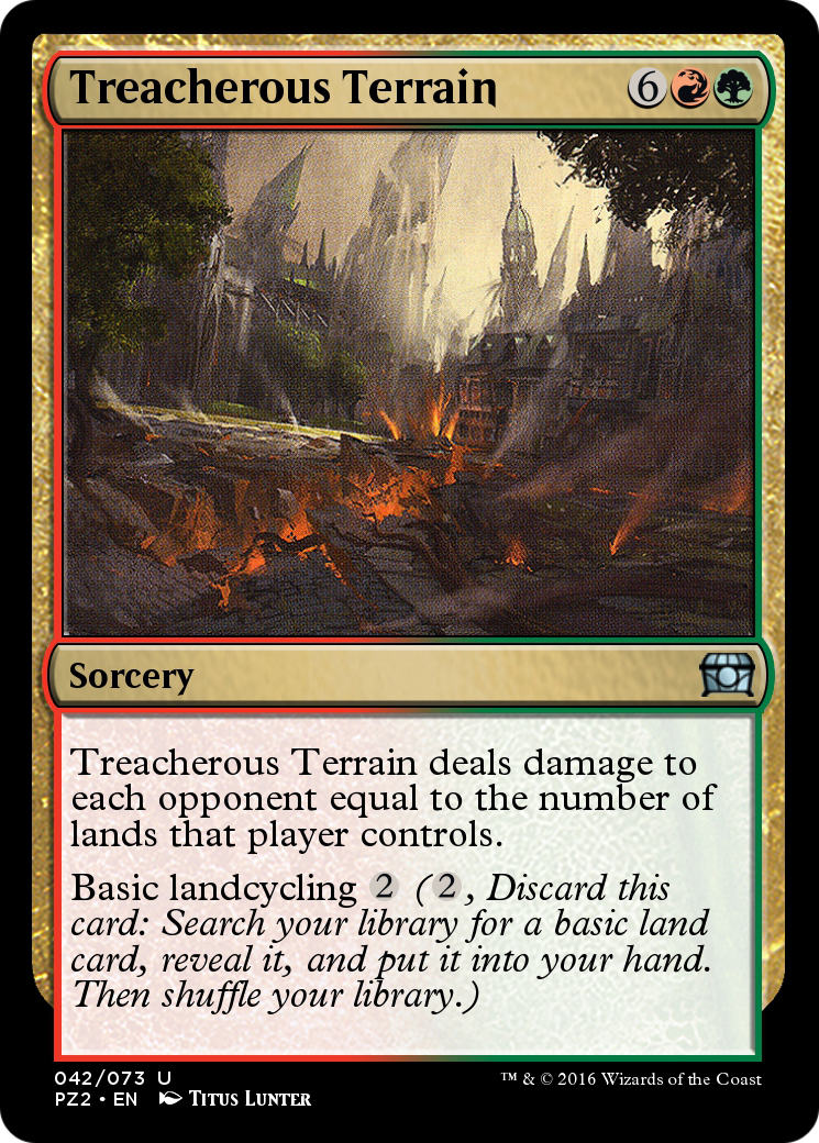 Treacherous Terrain (PZ2-042) [Treasure Chest]