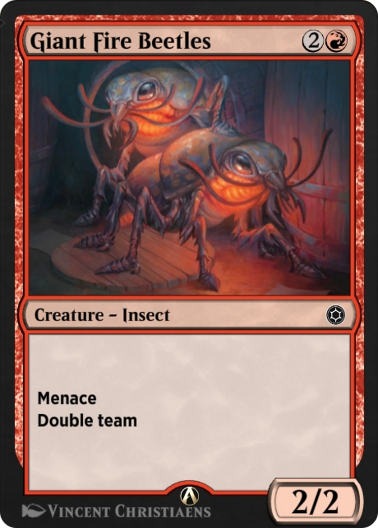 Giant Fire Beetles (HBG-054) [Alchemy Horizons: Baldur's Gate]