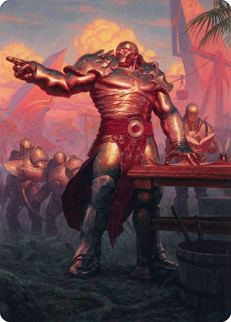 Karn, Living Legacy // Karn, Living Legacy (ADMU-001) (Borderless) [Dominaria United Art Series]