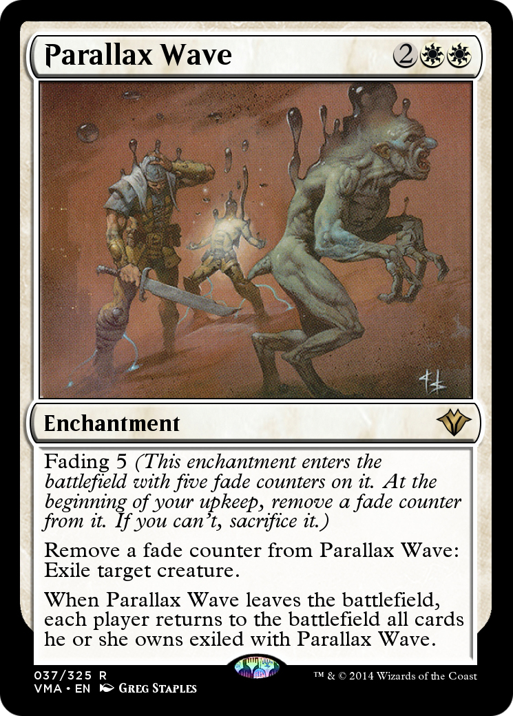 Parallax Wave (VMA-037) [Vintage Masters]