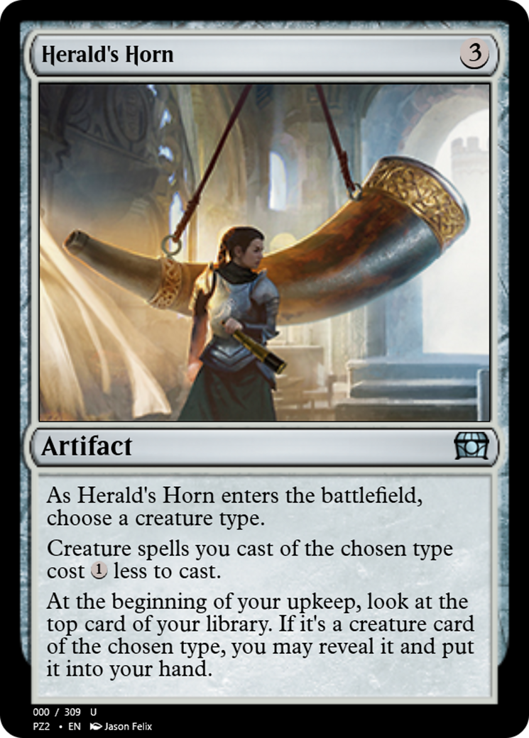 Herald's Horn (PZ2-65731) [Treasure Chest] Foil