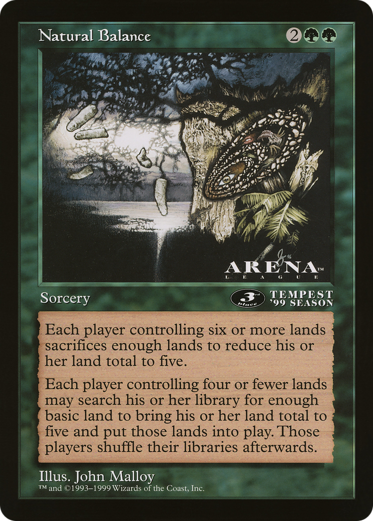 Natural Balance (OLEP-071) [Oversized League Prizes]