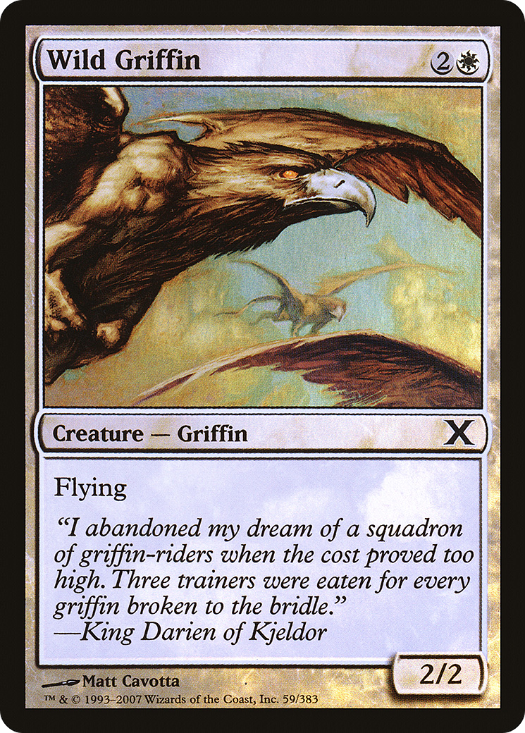 Wild Griffin (10E-59★) [Tenth Edition] Foil