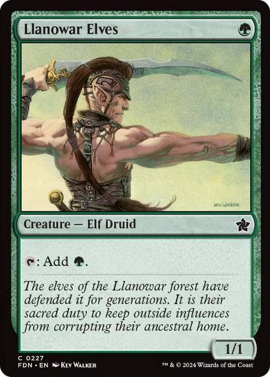 Elfes de Llanowar [Fondations]