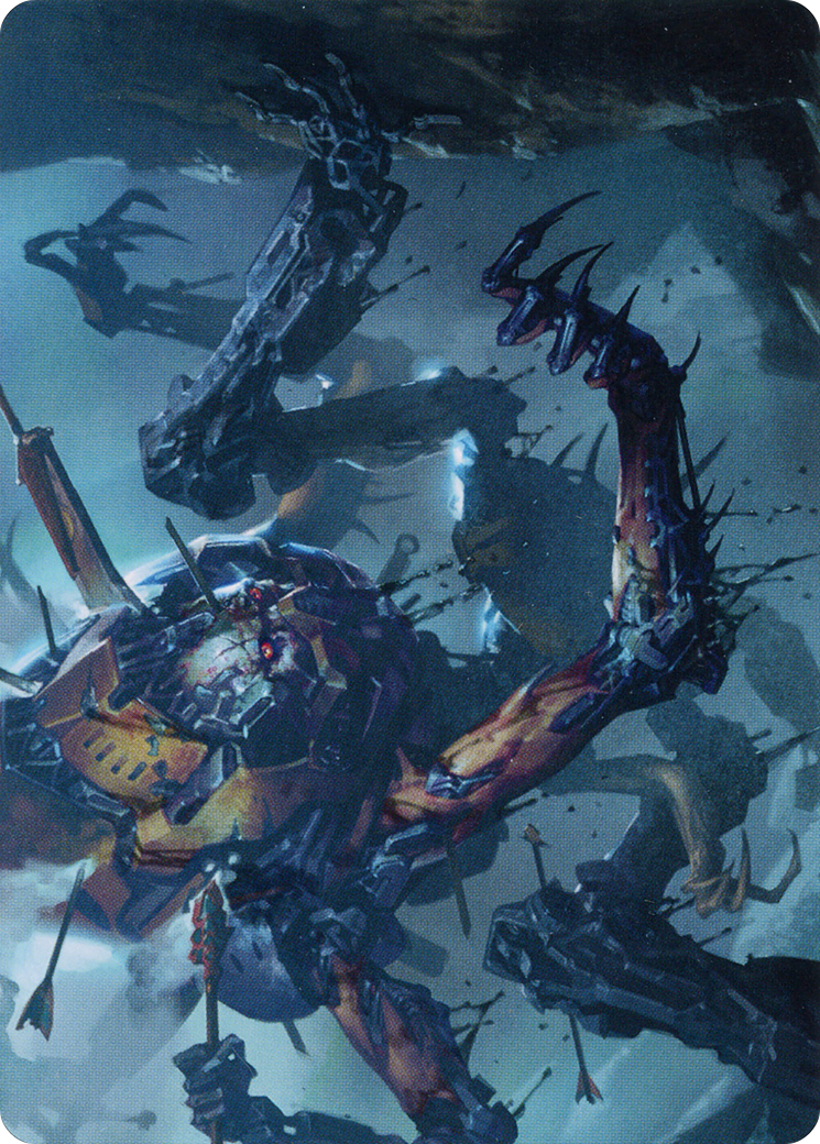 Scrapwork Rager // Scrapwork Rager (ABRO-018) (Borderless) [The Brothers' War Art Series] Foil