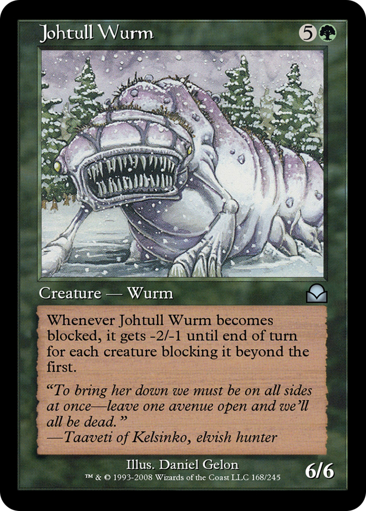 Johtull Wurm (ME2-168) [Masters Edition II]