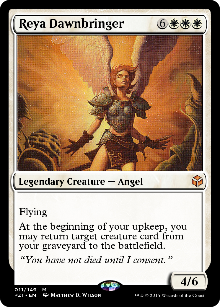 Reya Dawnbringer (PZ1-011) [Legendary Cube Prize Pack]