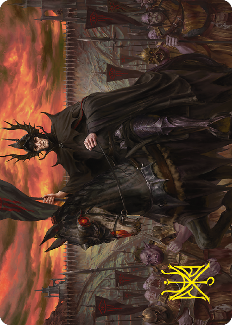 The Mouth of Sauron // The Mouth of Sauron (ALTR-018) (Borderless) [Tales of Middle-earth Art Series] Foil