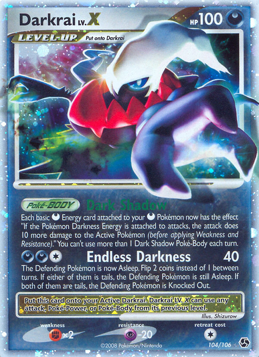 Darkrai LV.X (104/106) [Diamant & Perle : Merveilleux Rencontres]