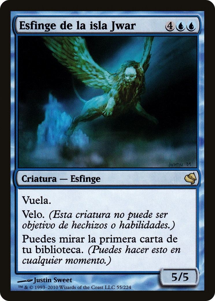 Sphinx of Jwar Isle (Spanish) - "Esfinge de la isla Jwar" (PS11-055) [Salvat 2011]