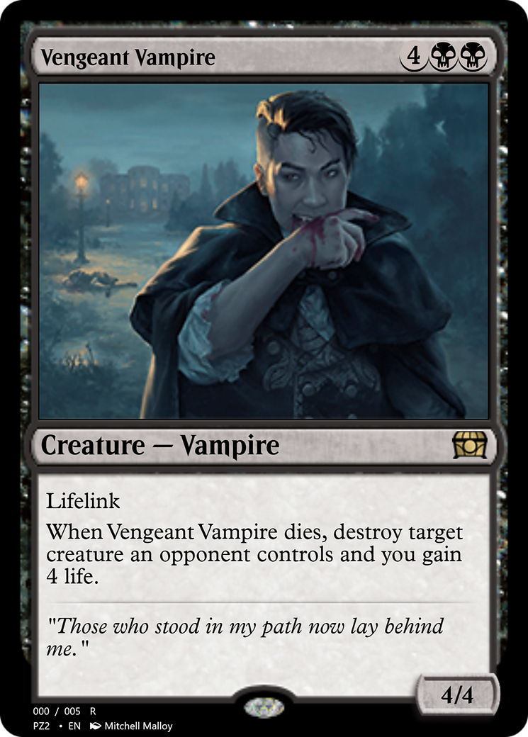 Vengeant Vampire (PZ2-70771) [Treasure Chest] Foil