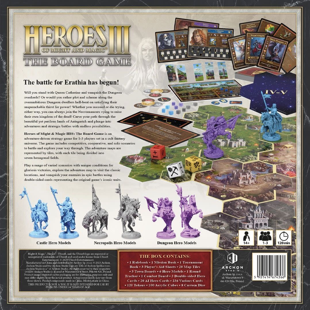 Heroes of might and Magic 3: The Board Game