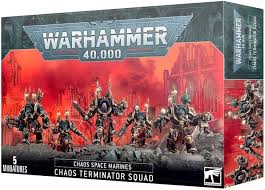 Chaos Space Marines: Chaos Terminator Squad