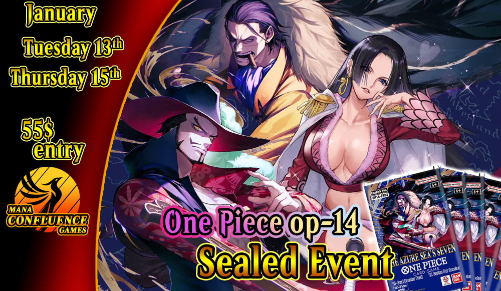 OP-14 January 13th Release Event: The Azure Sea's Seven