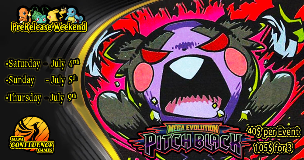 Pitch Black Pokemon PreRelease [July 4rth]