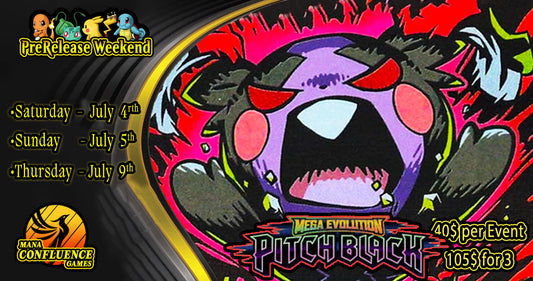 Pitch Black Pokemon PreRelease [July 4rth]
