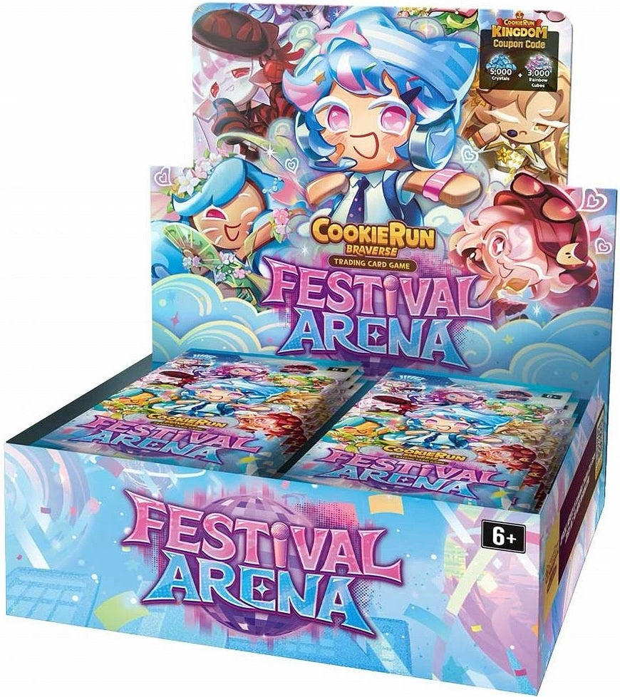 Cookie Run TCG Set 6 Festival Arena Booster Display