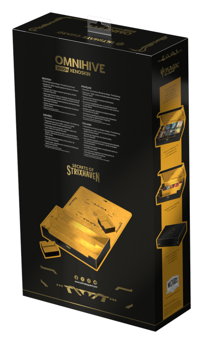 Omnihive 1000+ Deck Case - MTG Secrets Of Strixhaven