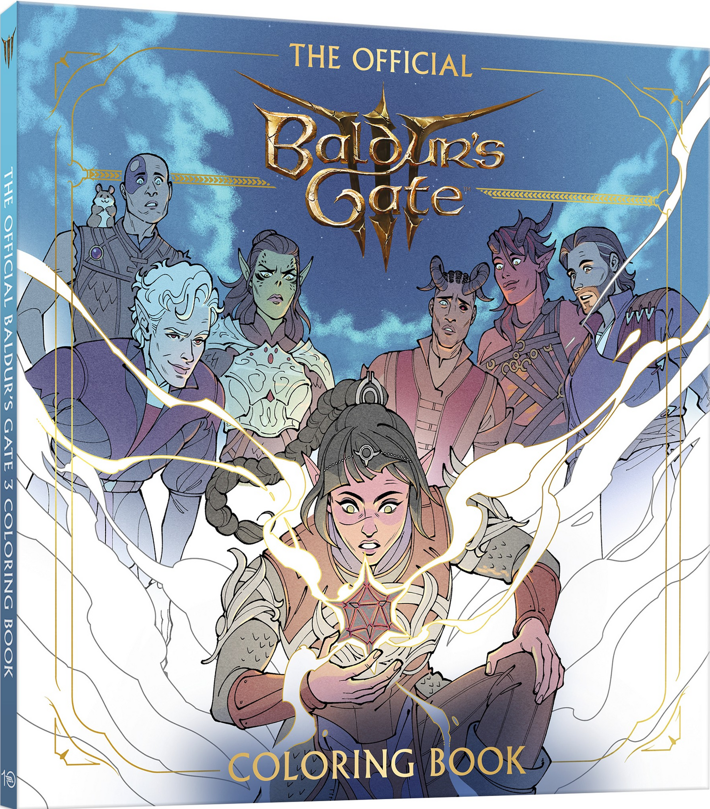 Dungeons and Dragons: The Official Baldur's Gate 3 Coloring Book