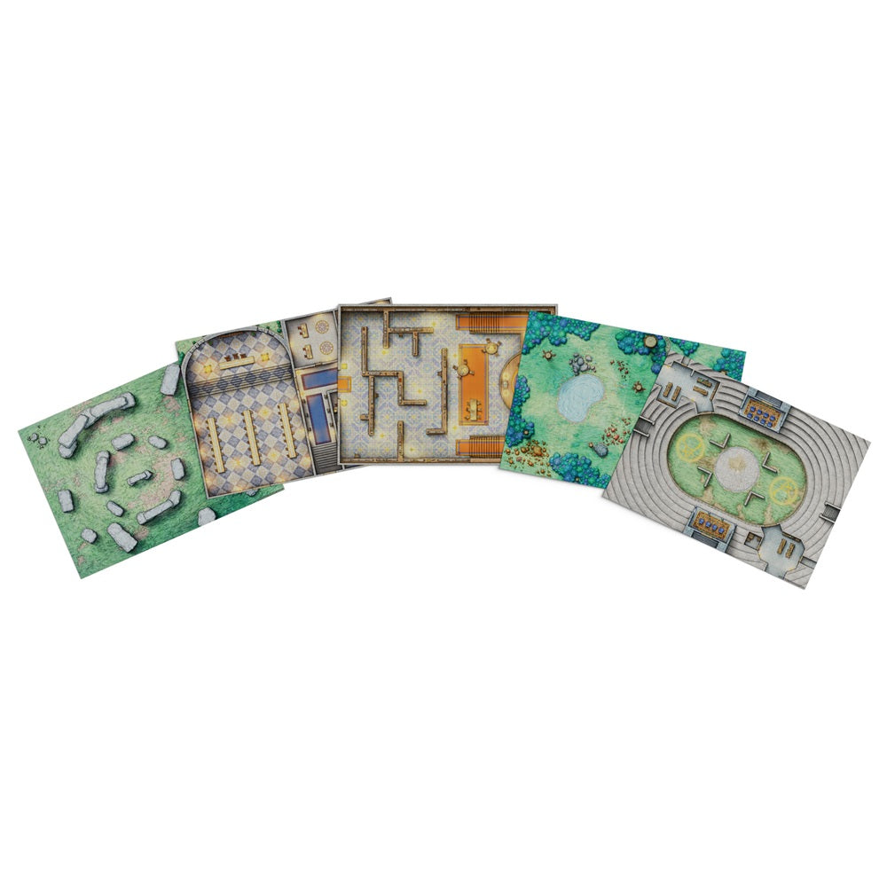 D&D RPG Arcana Unleashed Map Pack